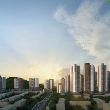 천안 일봉공원 호반써밋 조감도